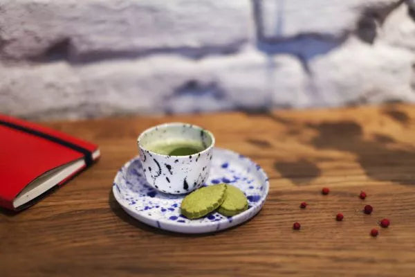 matcha ciastka