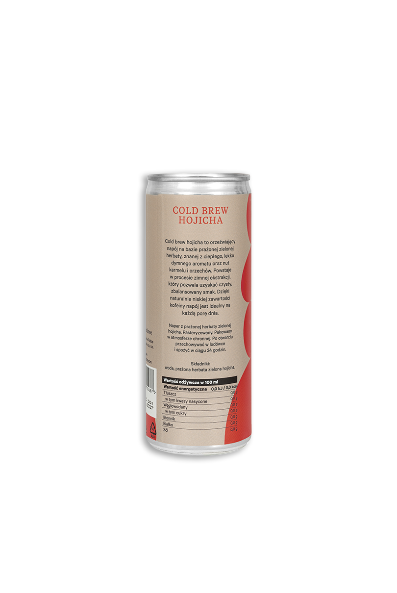Moya Cold Brew Hojicha — напій у банці, 250 мл