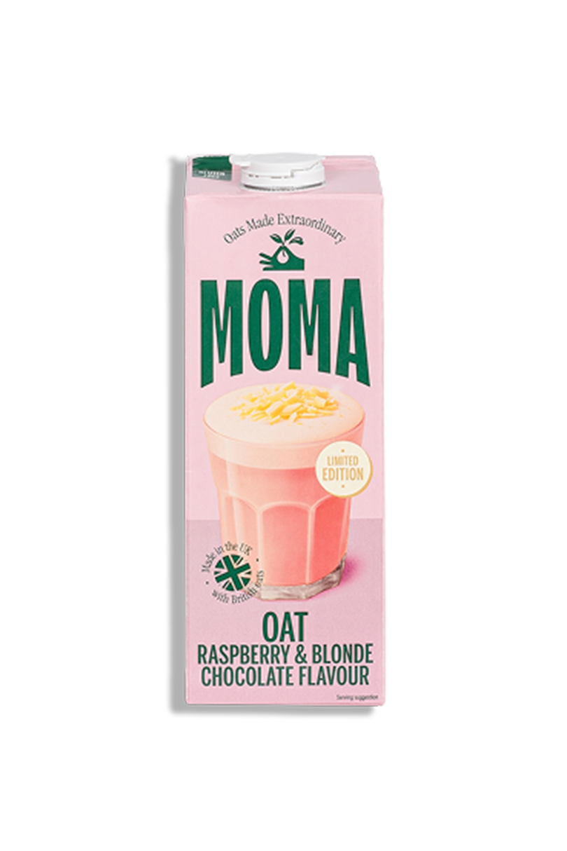 MOMA Raspberry & Blonde Chocolate — вівсяний напій, 1Л
