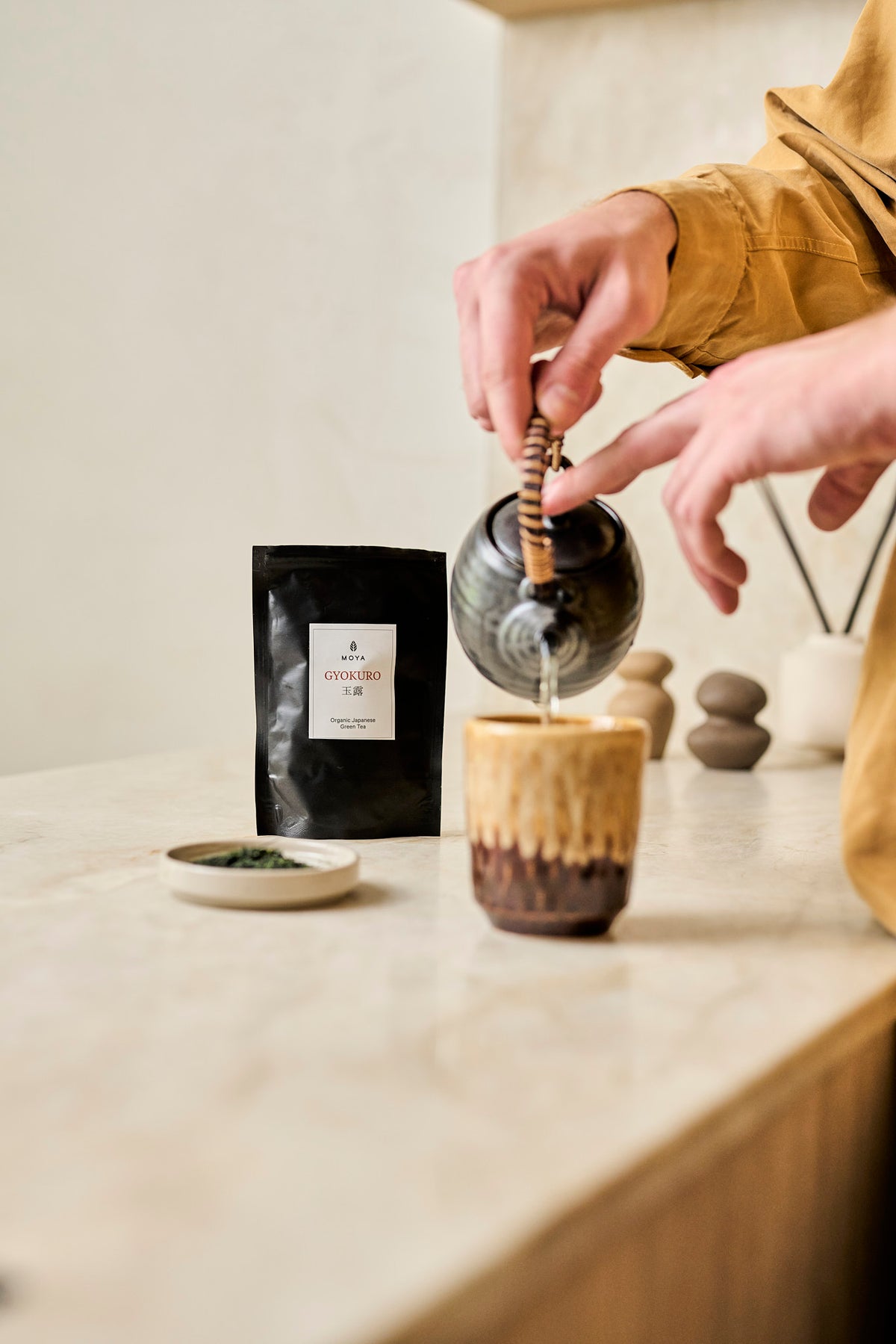 Moya Gyokuro — органічний японський зелений чай 50г