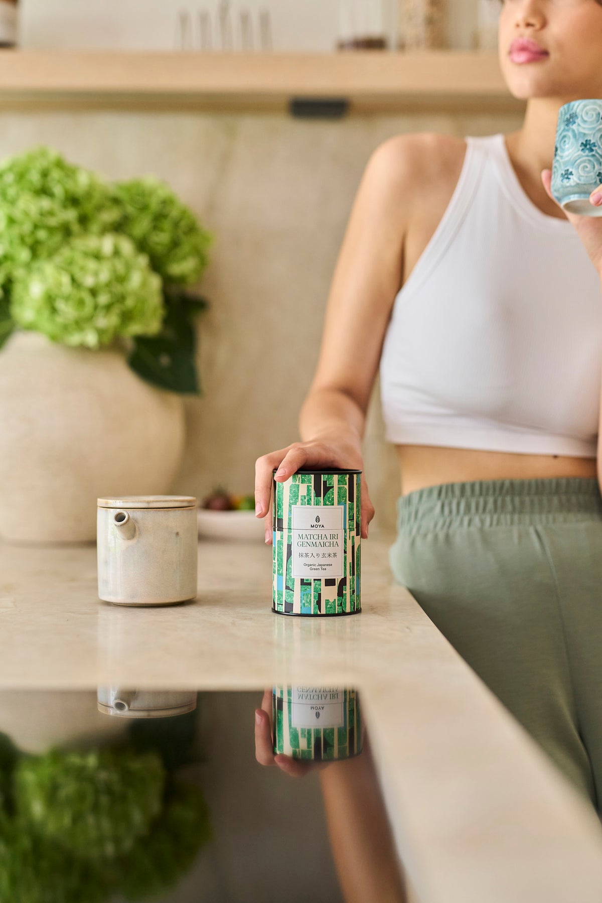 Moya Matcha Iri Genmaicha — органічний японський зелений чай