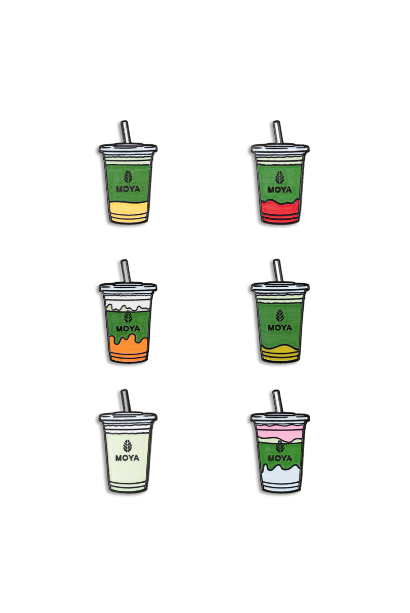 Pin Matcha — колекція напоїв