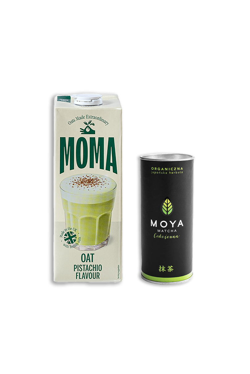 Moya Matcha Daily 30g & MOMA Pistachio 1L