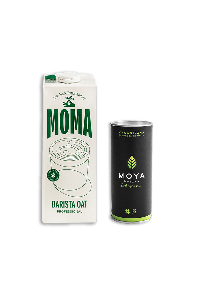 Moya Matcha Daily 30g & MOMA Oat Barista Professional 1L