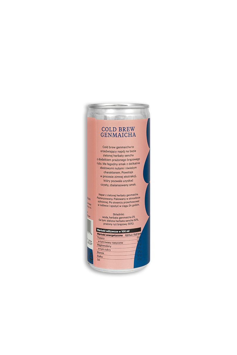 Moya Cold Brew Genmaicha — напій у банці, 250 мл