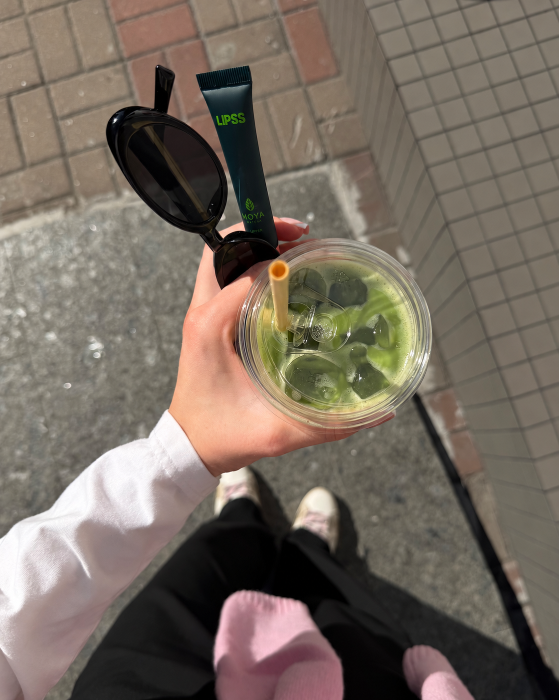 MATCHA STRAWBERRY LIPPER - лімітована колаборація LIPSS × MOYA
